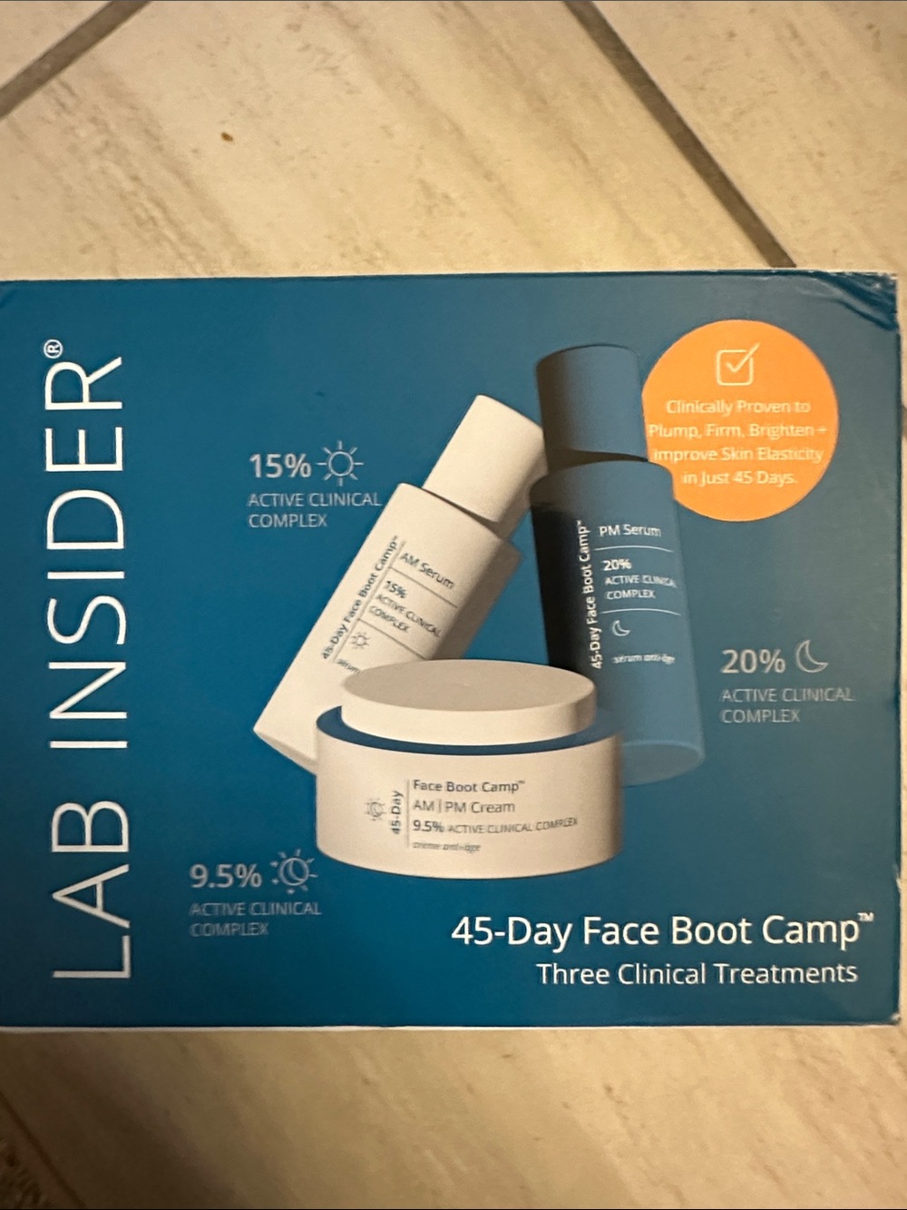 SKINNS 45-Day Face Boot Camp Three Clinical Treatments — NEW